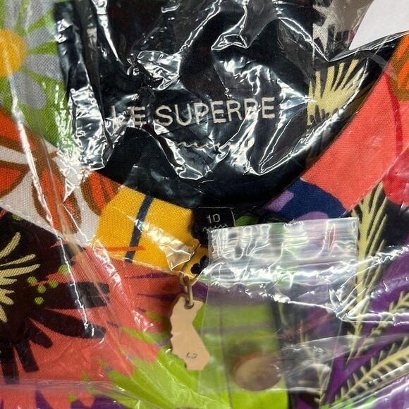 Le Superbe LOTUS LAND JUMPSUIT Nwt Size 10 - Picture 5 of 8